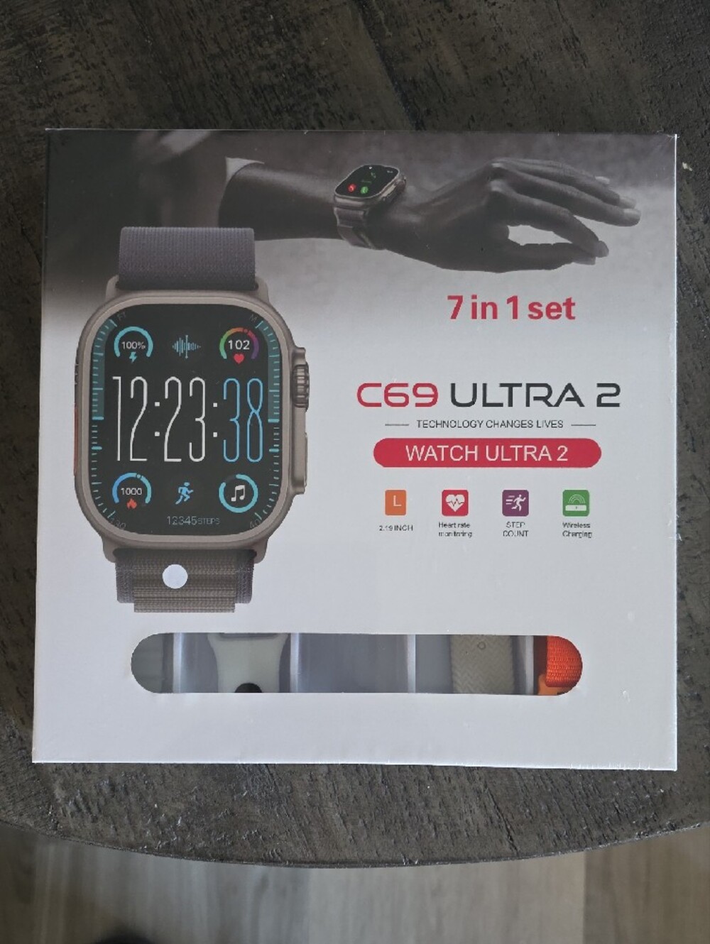 Smartwatch - Gray - Picture 2 of 3